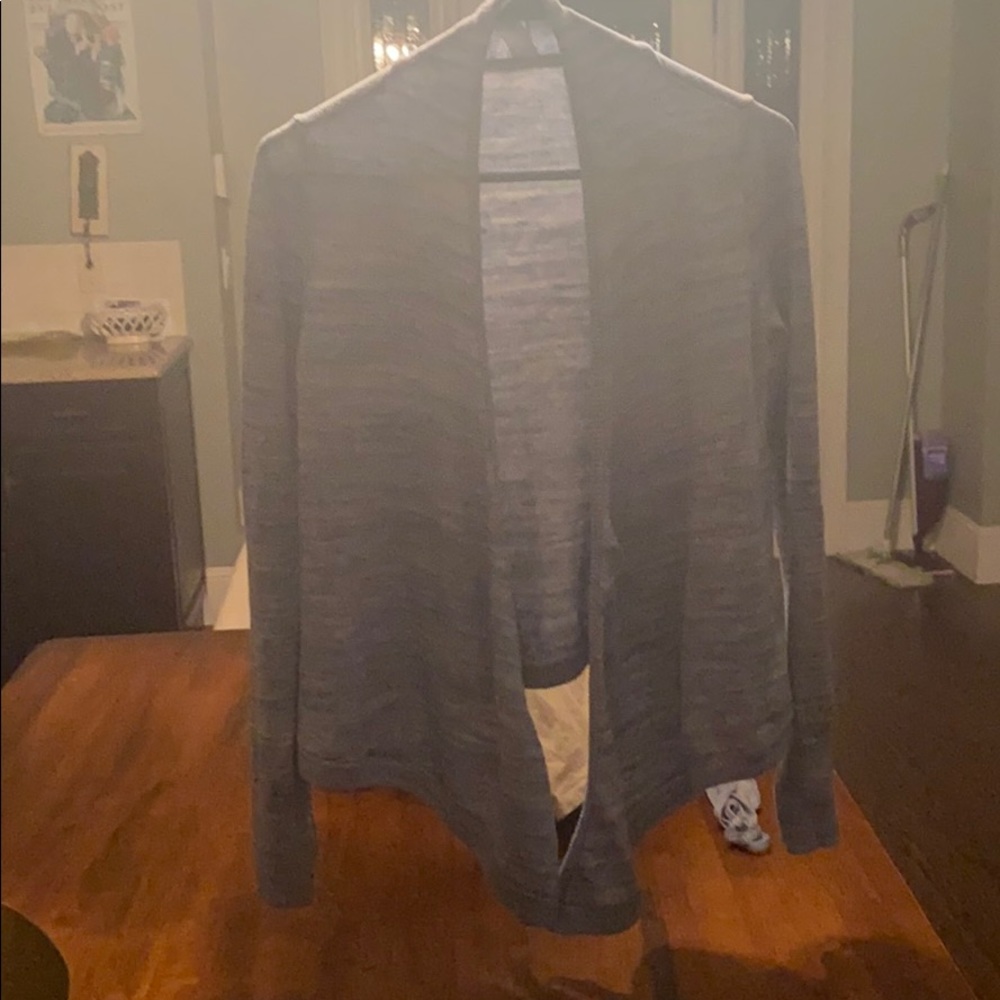 blue ivivva cardigan